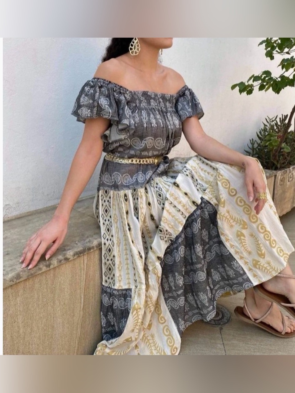 NWT NEMA Boho dress